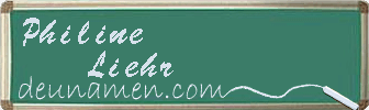 Philine Liehr Visitenkarte